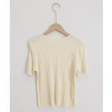サマーニットトップス半袖 カットソー夏服 | Miniministore | 詳細画像20