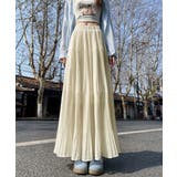 シフォンスカート ロングプリーツスカート | Miniministore | 詳細画像17