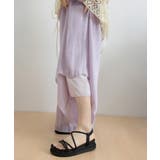 シアーワイドパンツ 冷感キュロットパンツ | Miniministore | 詳細画像42