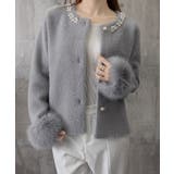 モヘアニットカーディガンファージャケット | Miniministore | 詳細画像25 