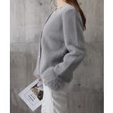 モヘアニットカーディガンファージャケット | Miniministore | 詳細画像28 