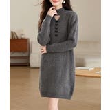 胸元セクシーニットワンピース リボン付き | Miniministore | 詳細画像11 