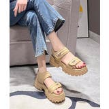 厚底ベルクロサンダル スポーツサンダル夏 | Miniministore | 詳細画像11