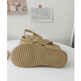 厚底クロスサンダル コンフォートサンダル | Miniministore | 詳細画像19 