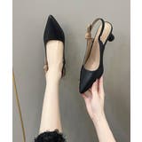 ハイヒールパンプス ポインテッドトゥ配色 | Miniministore | 詳細画像4 