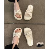 厚底サンダル ミュールサンダル 美脚 夏 | Miniministore | 詳細画像1 