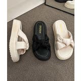 厚底サンダル ミュールサンダル 美脚 夏 | Miniministore | 詳細画像12 