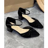ツイストパンプス アンクルストラップ美脚 | Miniministore | 詳細画像15 