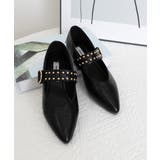 スタッズ付きメアリージェーンパンプス浅口 | Miniministore | 詳細画像13 