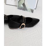 スタッズ付きメアリージェーンパンプス浅口 | Miniministore | 詳細画像14 