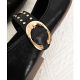 スタッズ付きメアリージェーンパンプス浅口 | Miniministore | 詳細画像18 