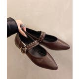 スタッズ付きメアリージェーンパンプス浅口 | Miniministore | 詳細画像4 