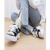 レースアップスニーカーサンダル厚底靴美脚 | Miniministore | 詳細画像12 
