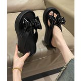 トングサンダル リボン付きビーチサンダル | Miniministore | 詳細画像7 