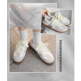 リボンレース厚底スニーカー バレエコア靴 | Miniministore | 詳細画像11