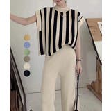 サマーニットセットアップ 韓国 春夏秋服 | Miniministore | 詳細画像1