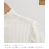 ボトルネックニットトップス 袖口金ボタン | Miniministore | 詳細画像29 
