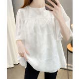 フレア袖シフォンブラウス レディース夏服 | Miniministore | 詳細画像10 