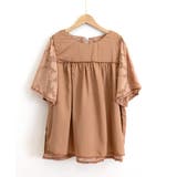 フレア袖シフォンブラウス レディース夏服 | Miniministore | 詳細画像21 