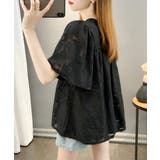 フレア袖シフォンブラウス レディース夏服 | Miniministore | 詳細画像5 