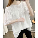 フレア袖シフォンブラウス レディース夏服 | Miniministore | 詳細画像9 