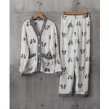 リボン柄 フリースルームウエア上下セット | Miniministore | 詳細画像25 