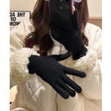 スマホ対応手袋 暖かい ボア袖グローブ冬 | Miniministore | 詳細画像3