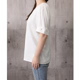 半袖シャツブラウスレディースVネック夏服 | Miniministore | 詳細画像15 