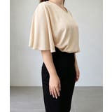 Vネックシフォンブラウス フレアスリーブ | Miniministore | 詳細画像18 