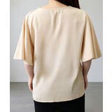 Vネックシフォンブラウス フレアスリーブ | Miniministore | 詳細画像21 