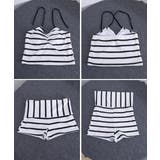 韓国風 ストライプビキニセットセパレート | Miniministore | 詳細画像29 