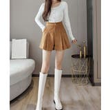 コーデュロイショートパンツ ハイウエスト | Miniministore | 詳細画像3 