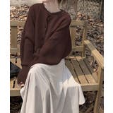 ドルマンニットトップス ショート丈ニット | Miniministore | 詳細画像13 