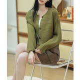 ドルマンニットトップス ショート丈ニット | Miniministore | 詳細画像15 