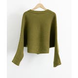 ドルマンニットトップス ショート丈ニット | Miniministore | 詳細画像22 