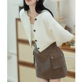 ドルマンニットトップス ショート丈ニット | Miniministore | 詳細画像8 