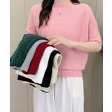 サマーニットトップス ドルマンスリーブ夏 | Miniministore | 詳細画像1 