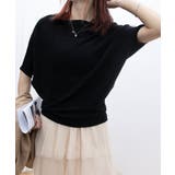 サマーニットトップス ドルマンスリーブ夏 | Miniministore | 詳細画像2 