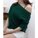 サマーニットトップス ドルマンスリーブ夏 | Miniministore | 詳細画像25 