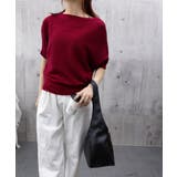 サマーニットトップス ドルマンスリーブ夏 | Miniministore | 詳細画像26 