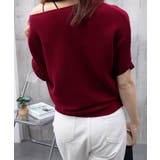 サマーニットトップス ドルマンスリーブ夏 | Miniministore | 詳細画像28 