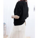 サマーニットトップス ドルマンスリーブ夏 | Miniministore | 詳細画像3 