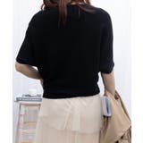 サマーニットトップス ドルマンスリーブ夏 | Miniministore | 詳細画像4 