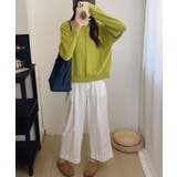 ニットトップス 秋冬クルーネックセーター | Miniministore | 詳細画像11