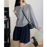 ニットトップス 秋冬クルーネックセーター | Miniministore | 詳細画像5