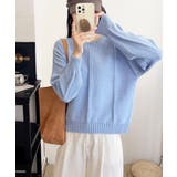 ニットトップス 秋冬クルーネックセーター | Miniministore | 詳細画像6
