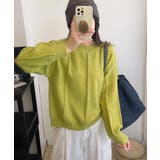 ニットトップス 秋冬クルーネックセーター | Miniministore | 詳細画像9