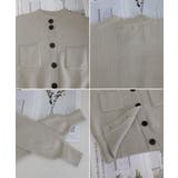 ショート丈ニットカーディガンポケット付き | Miniministore | 詳細画像20 