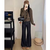 ショート丈ニットカーディガンポケット付き | Miniministore | 詳細画像3 