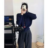 ショート丈ニットカーディガンポケット付き | Miniministore | 詳細画像9 